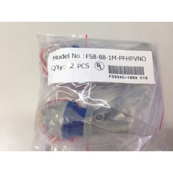 FS8-88-1M-PFHPVNO Horizontal-Mount Float Sensor